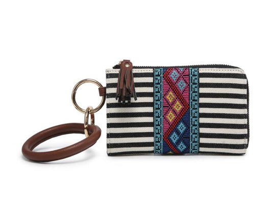 Jen&Co Liv Tribal Bangel Wristlet/Wallet